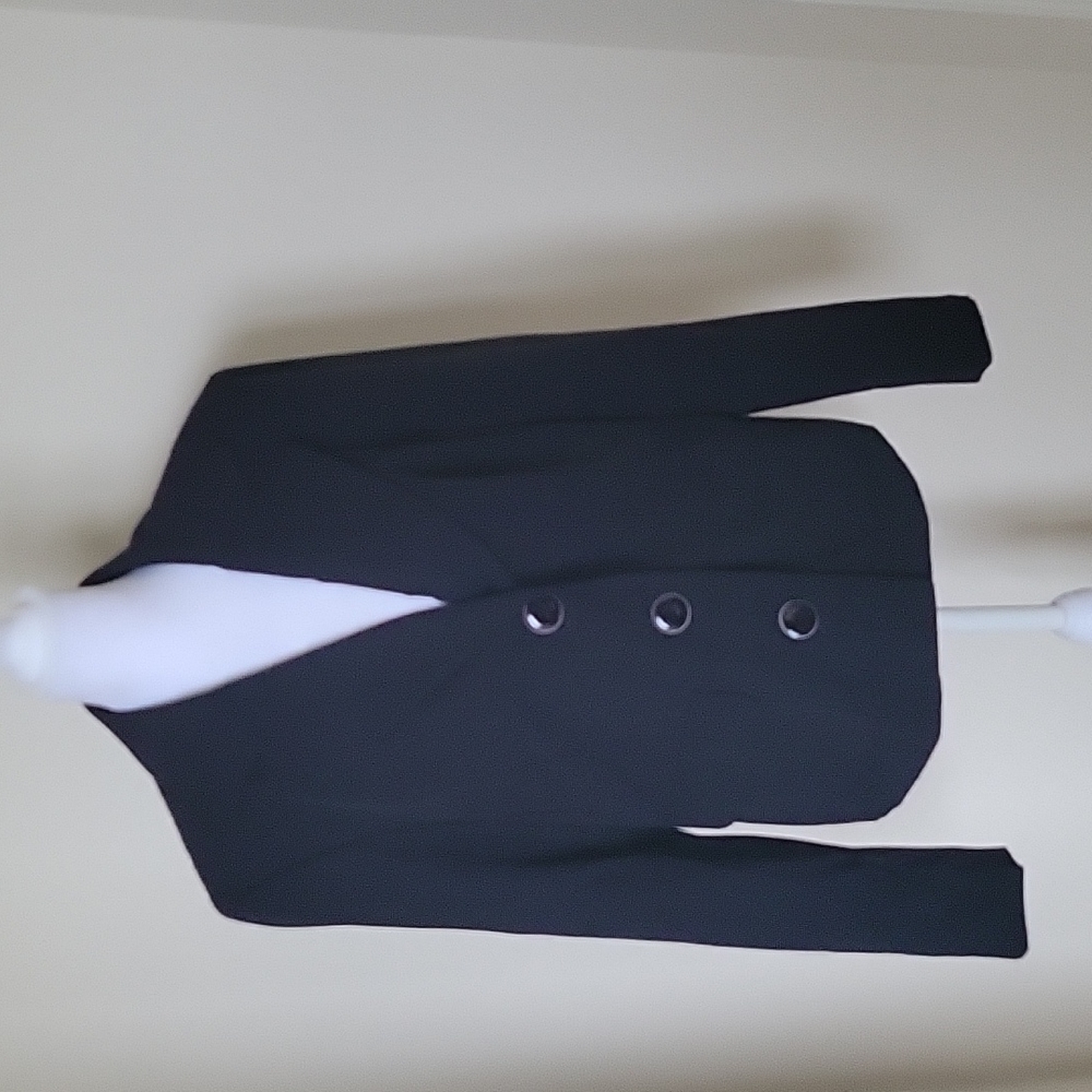 George Stretch Blazer. Black. Size 14.